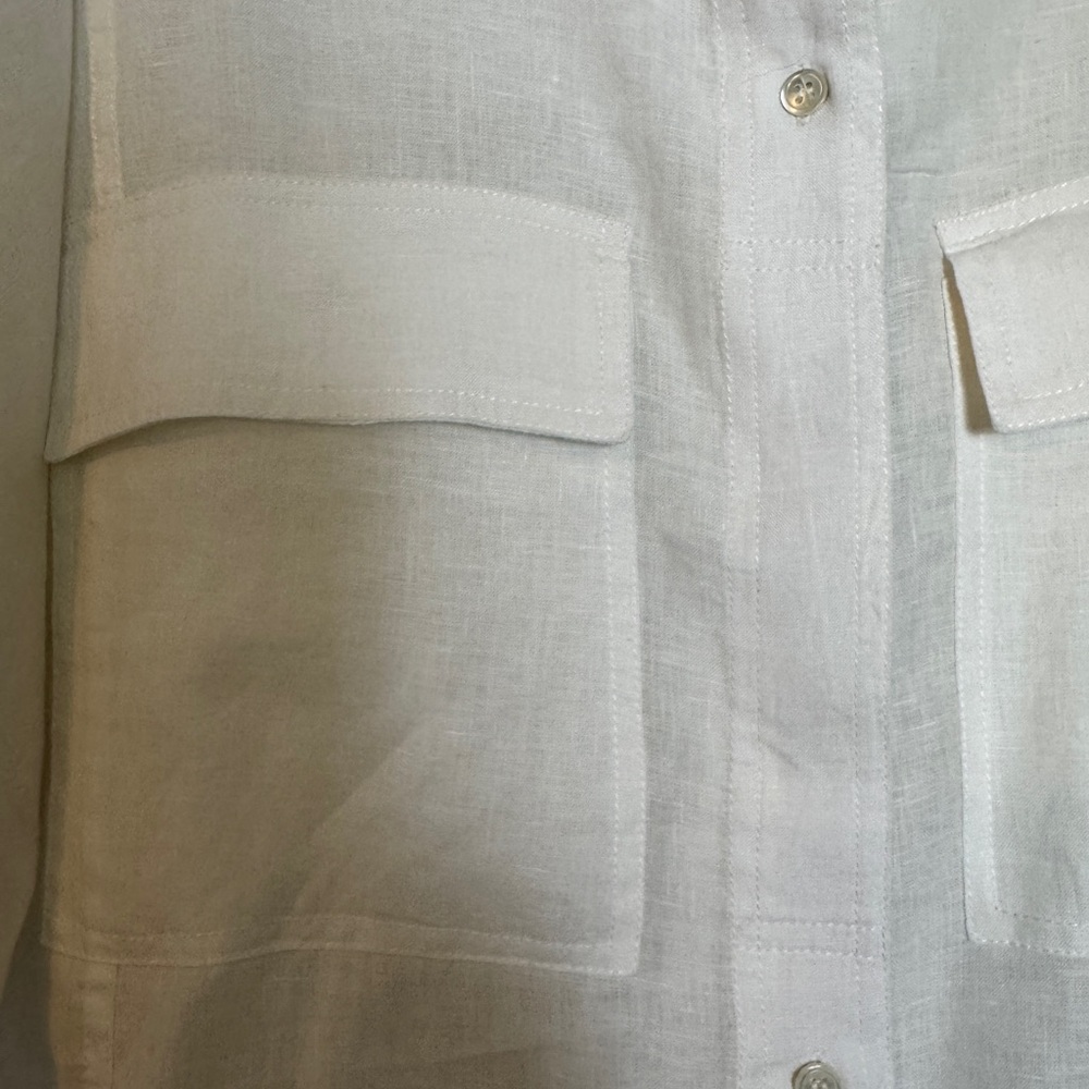 Frame Linen Camp Shirt - Picture 3 of 5